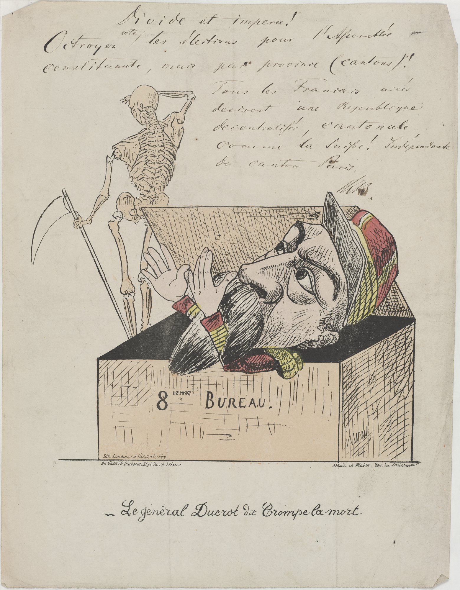 Le genéral Ducrot dit Trompe la mort. (Kulturstiftung Sachsen-Anhalt Public Domain Mark)