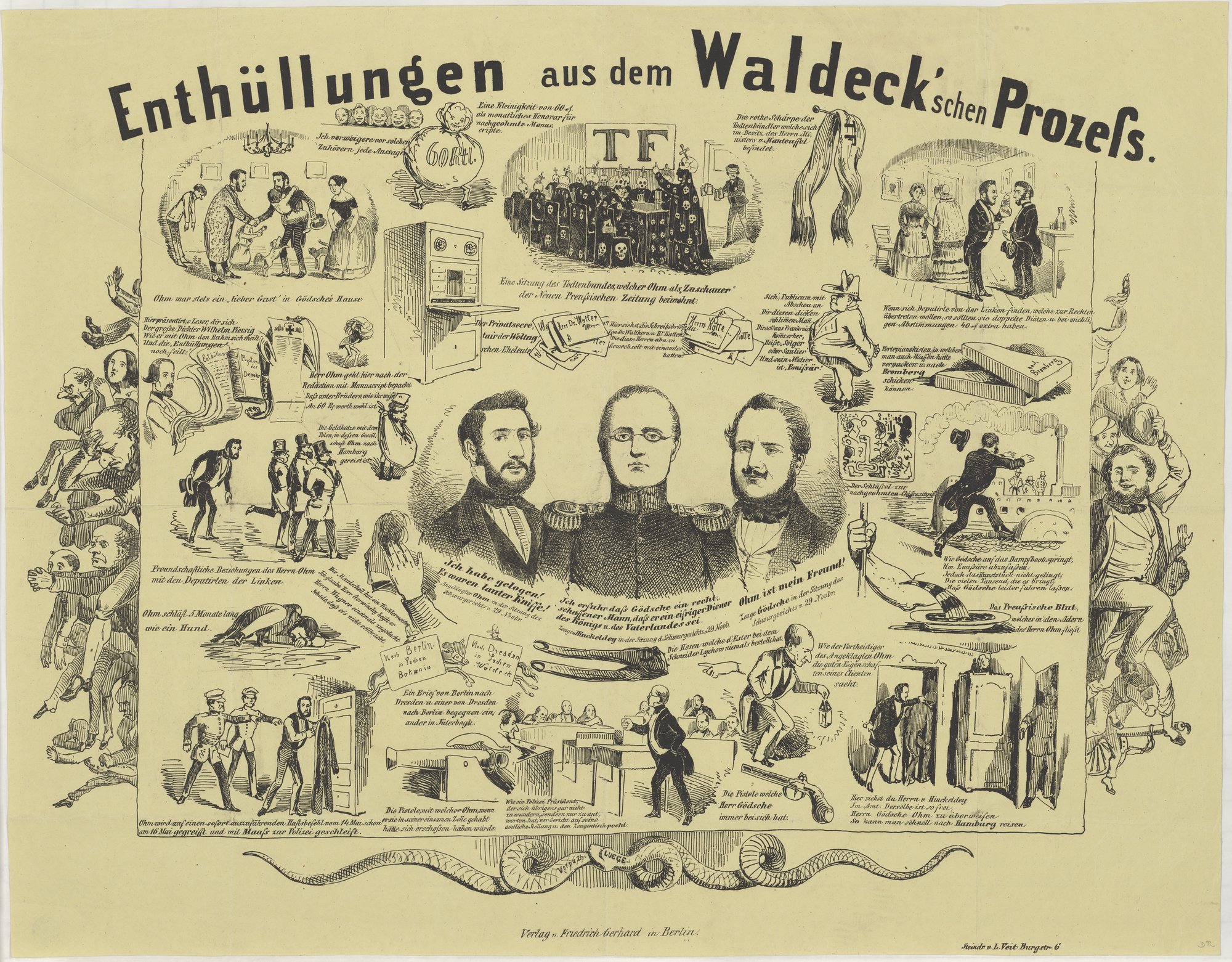 Enthüllungen aus dem Waldeck'schen Prozess. (Kulturstiftung Sachsen-Anhalt Public Domain Mark)