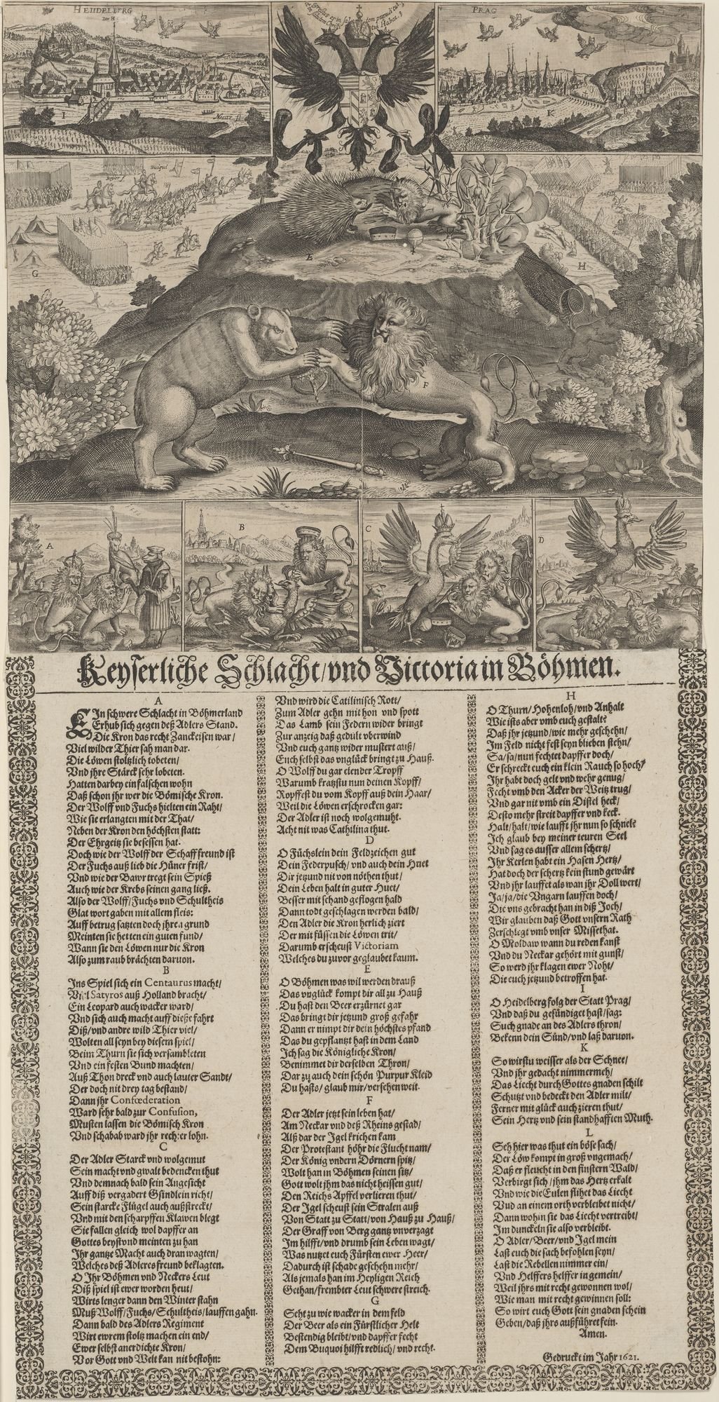 Keyserliche Schlacht/ und Victoria in Böhmen. (Kulturstiftung Sachsen-Anhalt Public Domain Mark)