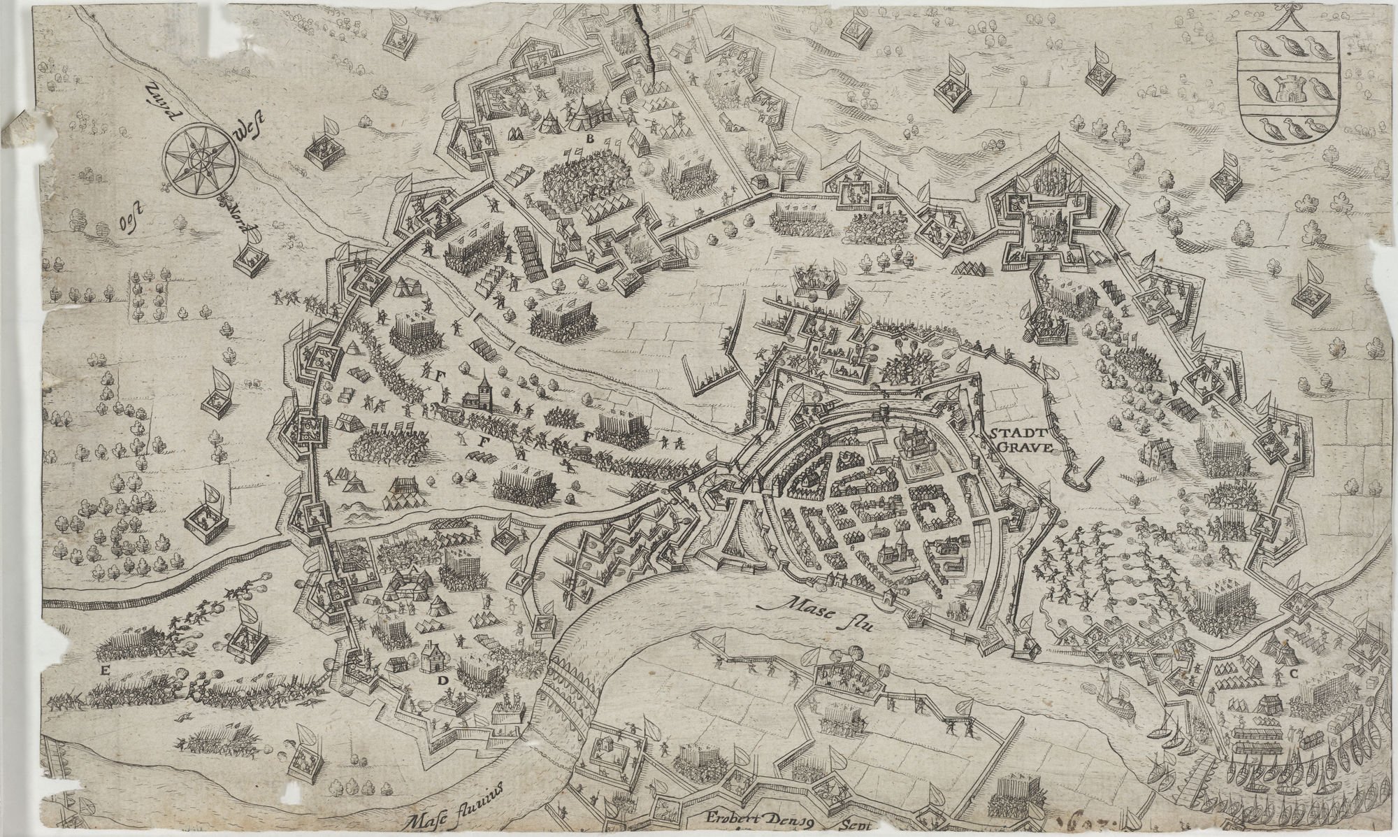 STADT GRAVE/ Erobert Den 19 Sept. Anno 1602. (Kulturstiftung Sachsen-Anhalt Public Domain Mark)
