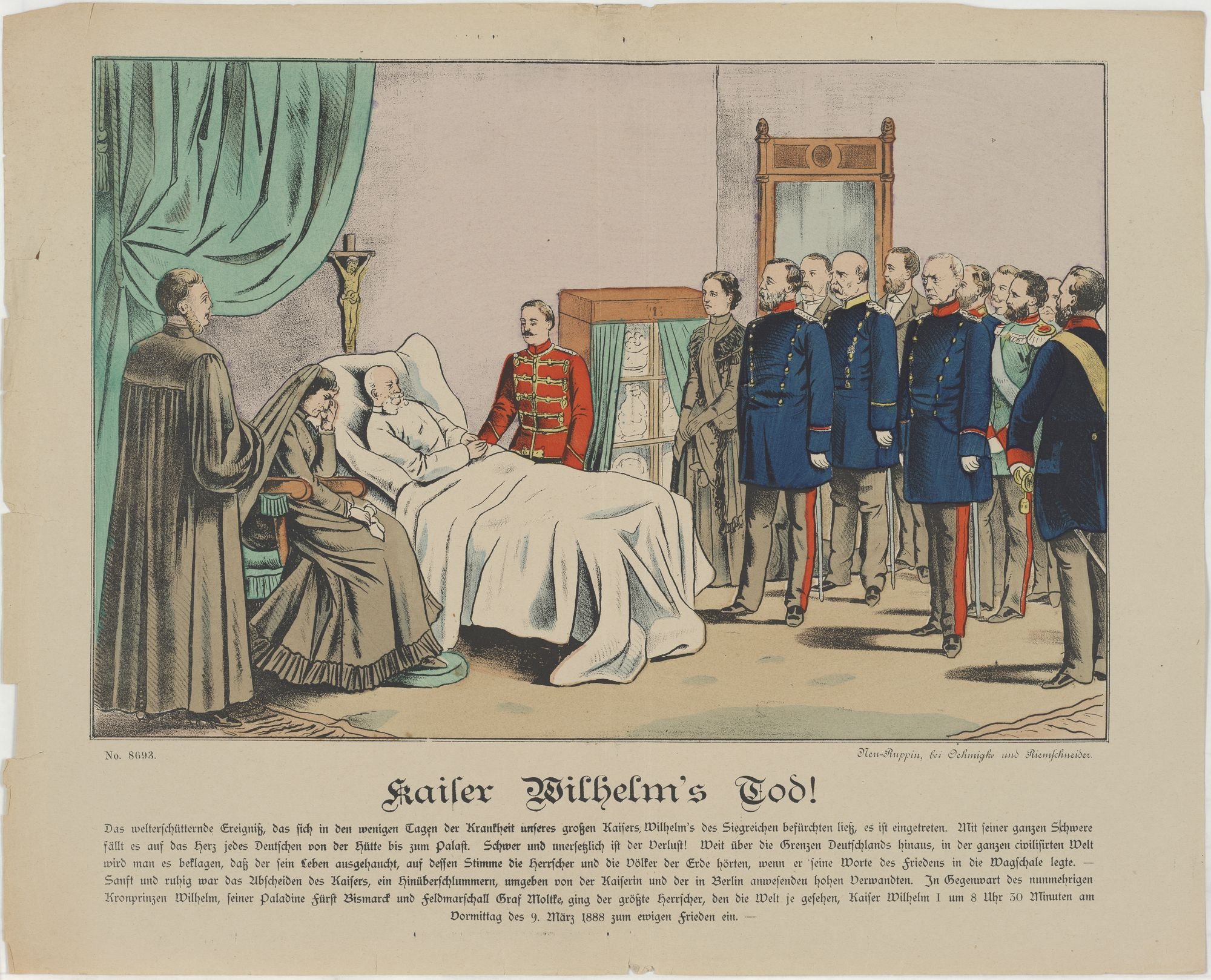 Kaiser Wilhelm's Tod! (Kulturstiftung Sachsen-Anhalt Public Domain Mark)