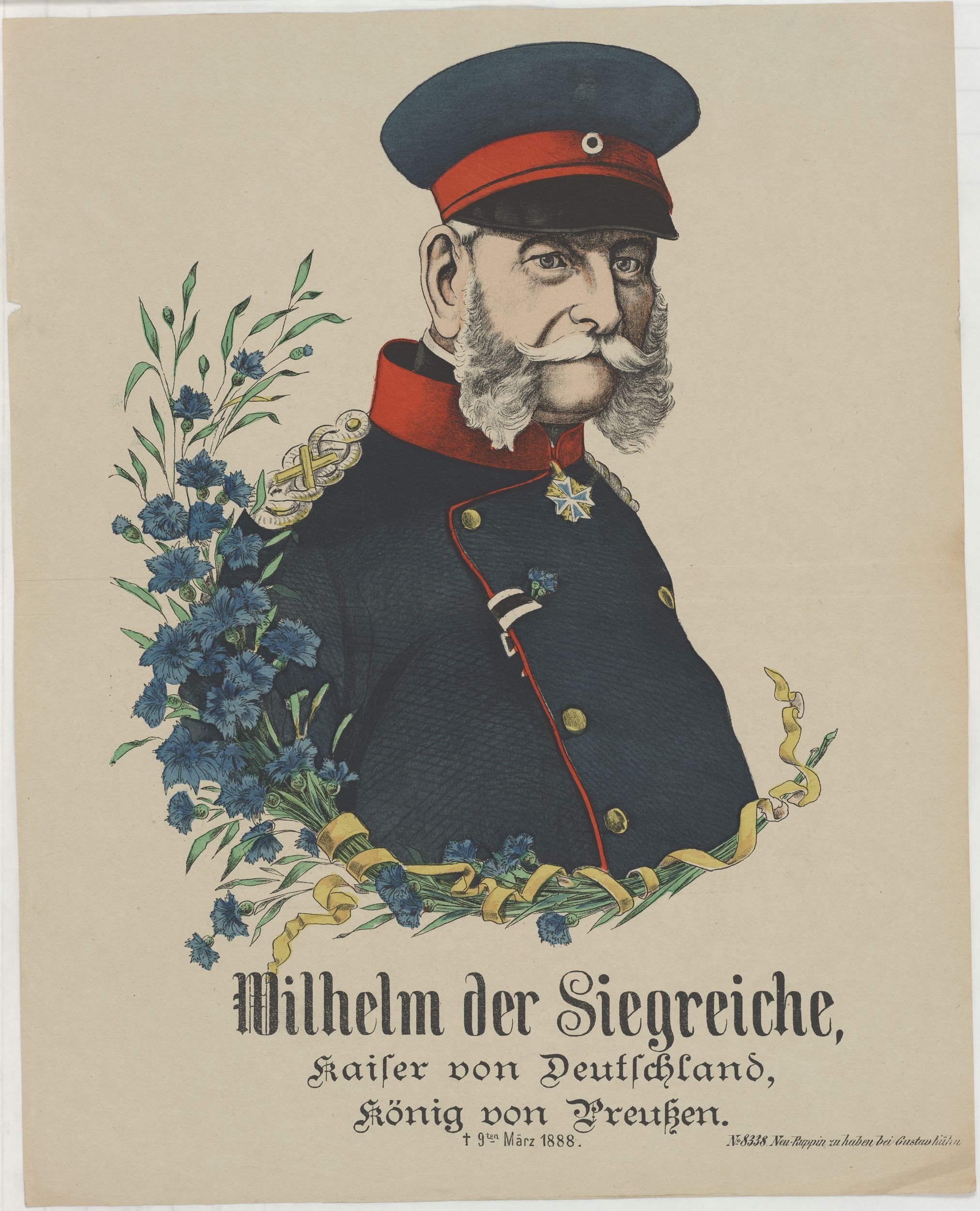 Wilhelm der Siegreiche,/ Kaiser von Deutschland,/ König von Preußen. (Kulturstiftung Sachsen-Anhalt Public Domain Mark)
