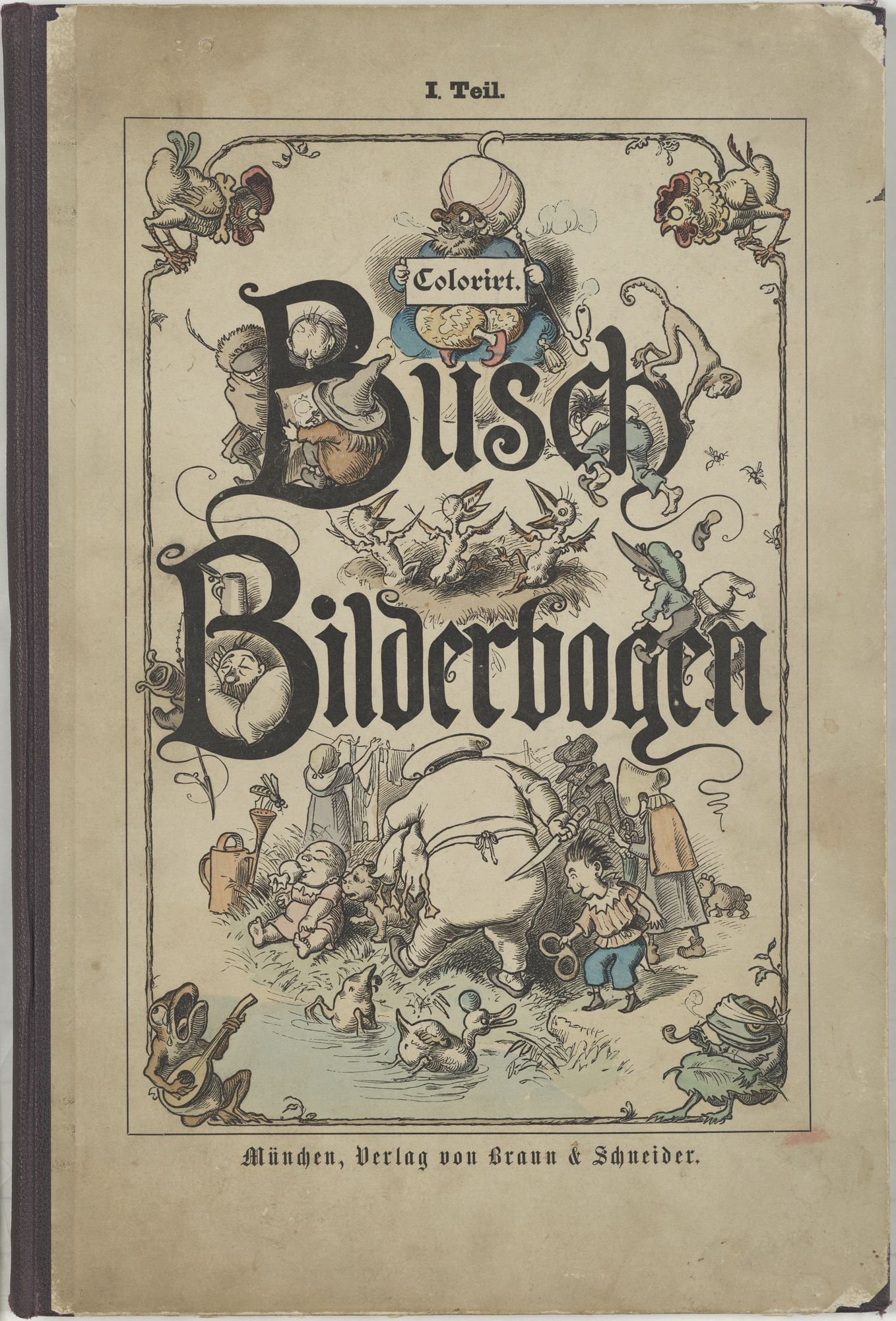 Busch Bilderbogen I. Teil. (Kulturstiftung Sachsen-Anhalt Public Domain Mark)