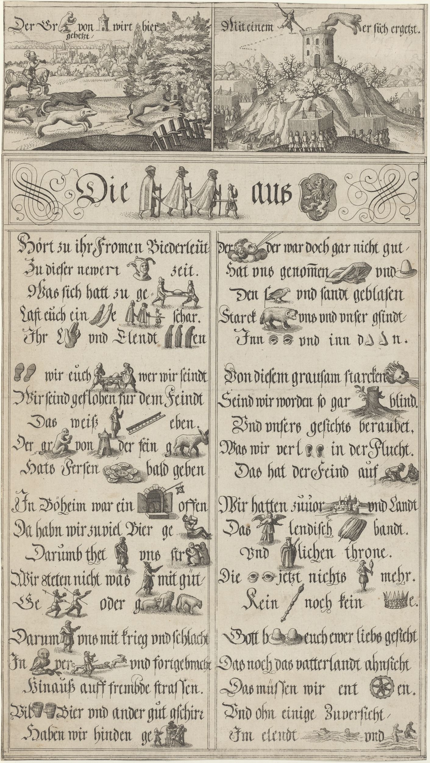 Hört zu ihr fromen Biederleut/ Zu dieser newe (Kulturstiftung Sachsen-Anhalt Public Domain Mark)