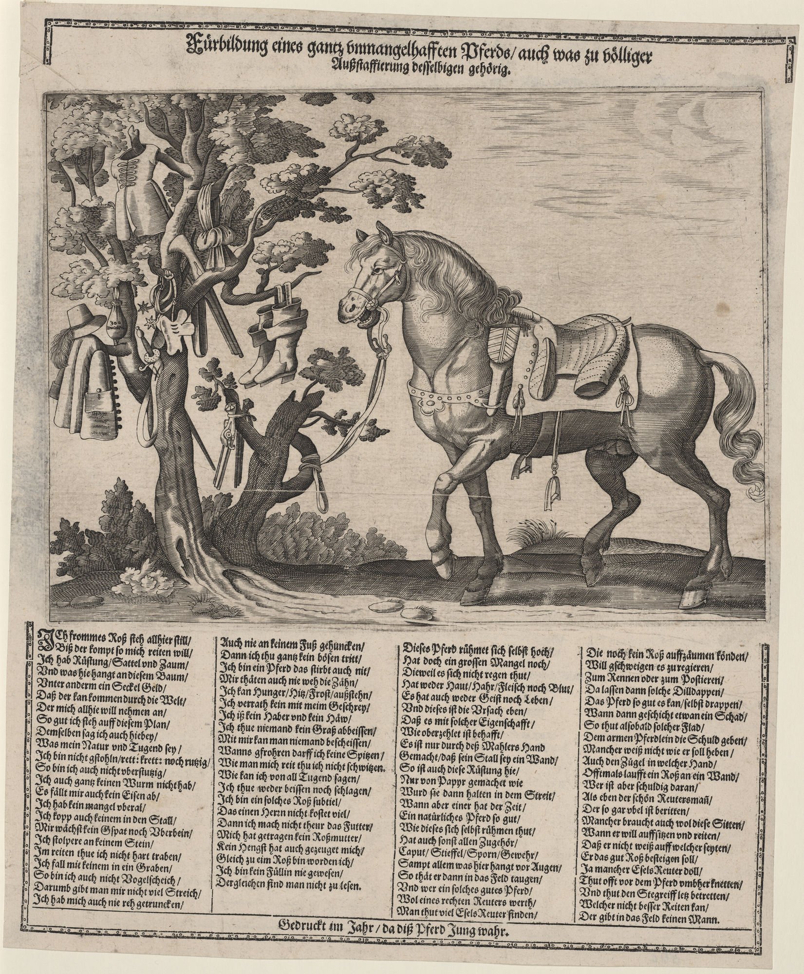 Fürbildung eines gantz unmangelhafften Pferds (Kulturstiftung Sachsen-Anhalt Public Domain Mark)