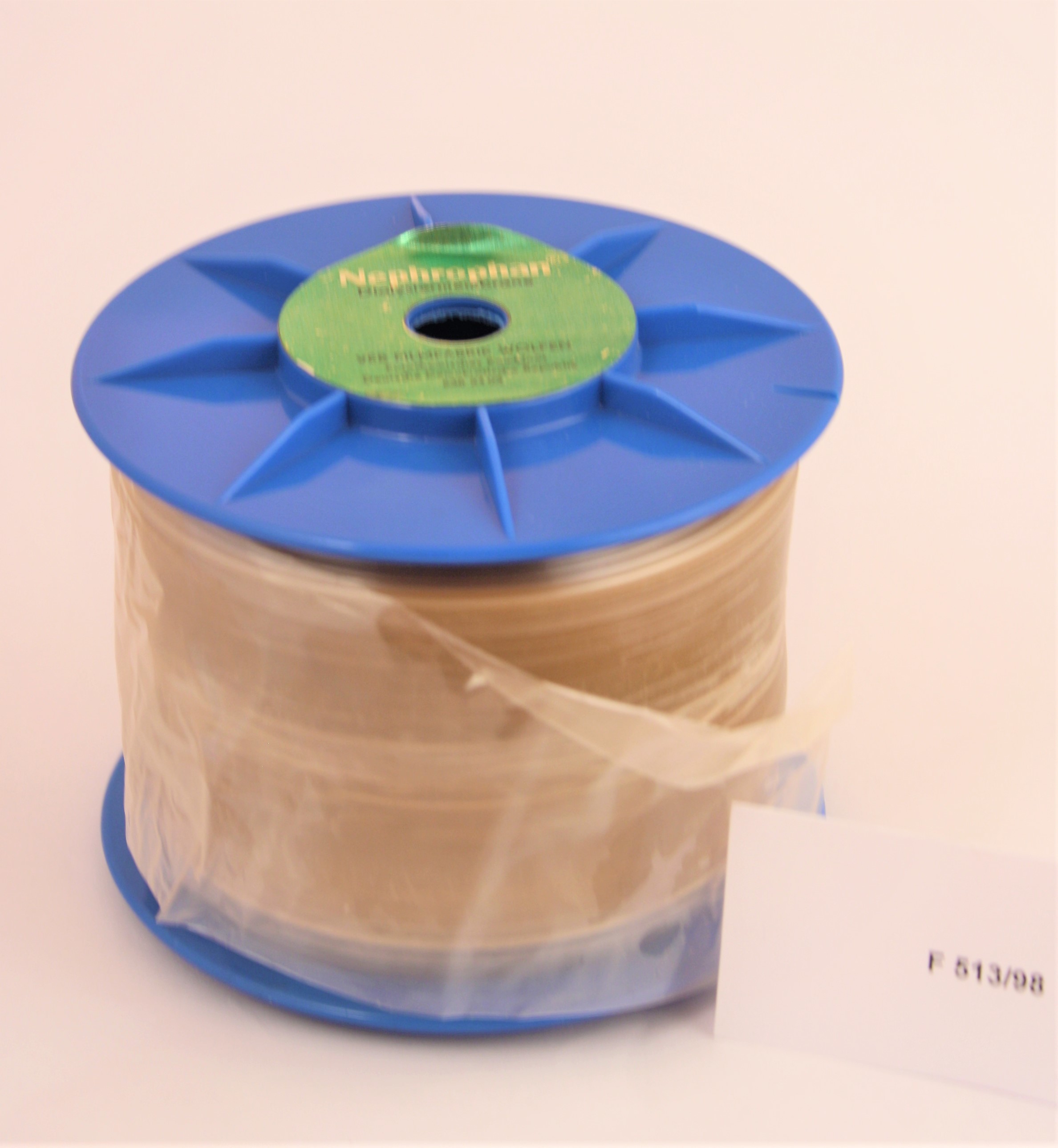 Nephrophan Dialysiermembrane (Industrie- und Filmmuseum Wolfen CC BY-NC-SA)