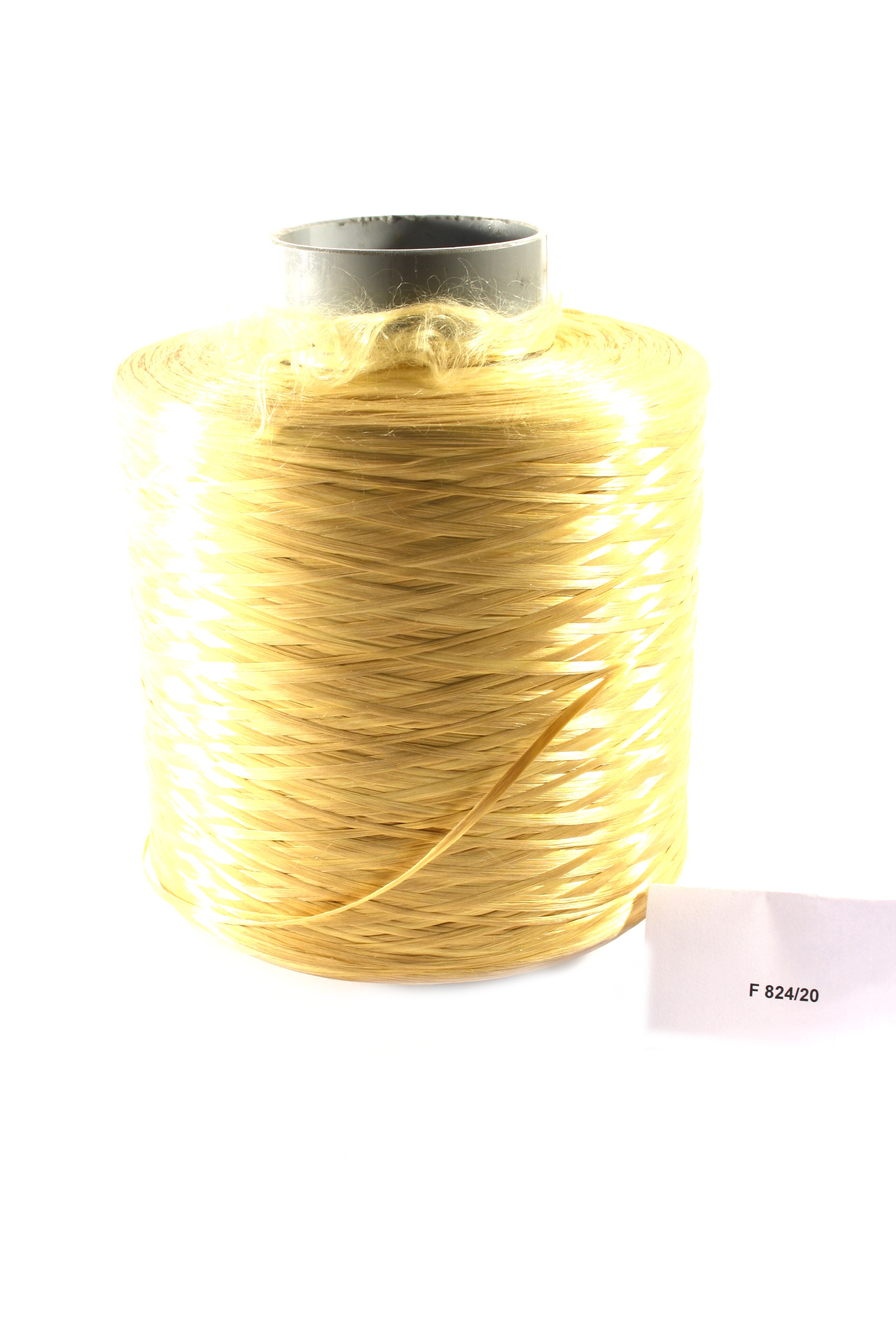 Garnkops goldfarben glänzend (Industrie- und Filmmuseum Wolfen CC BY-NC-SA)