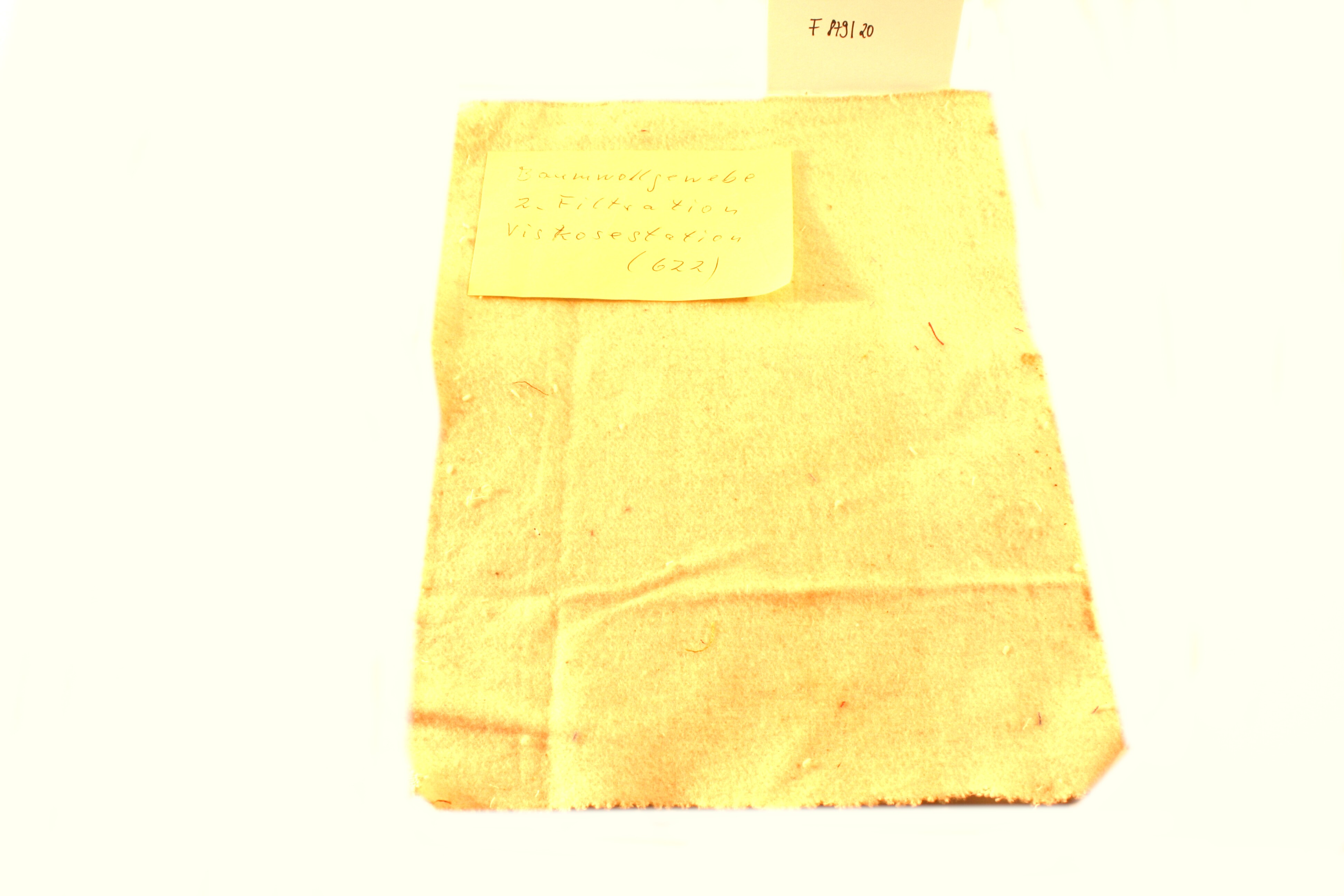 Textilmuster Baumwollgewebe (Industrie- und Filmmuseum Wolfen CC BY-NC-SA)