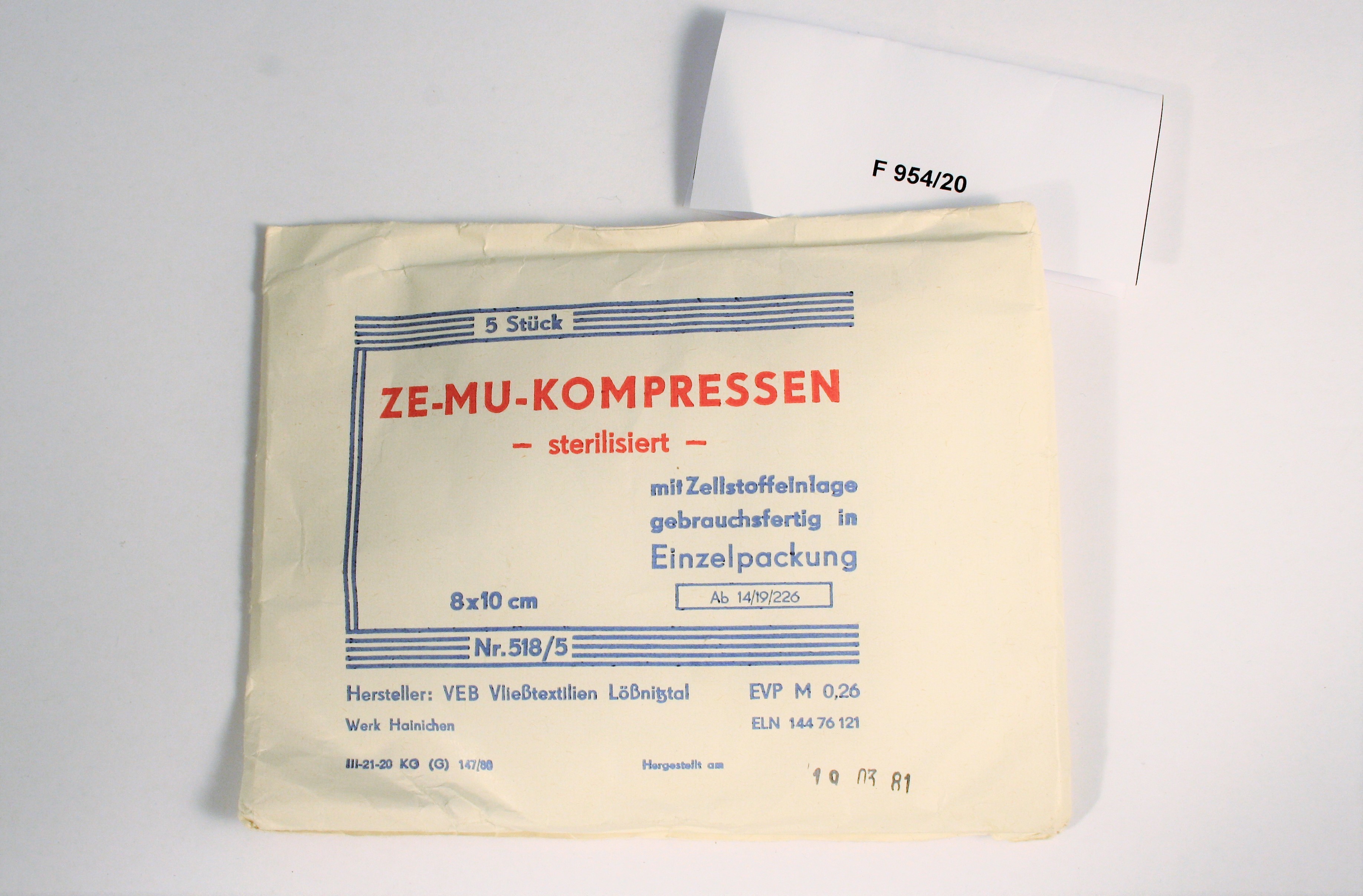 ZE-MU-Kompressen (Industrie- und Filmmuseum Wolfen CC BY-NC-SA)