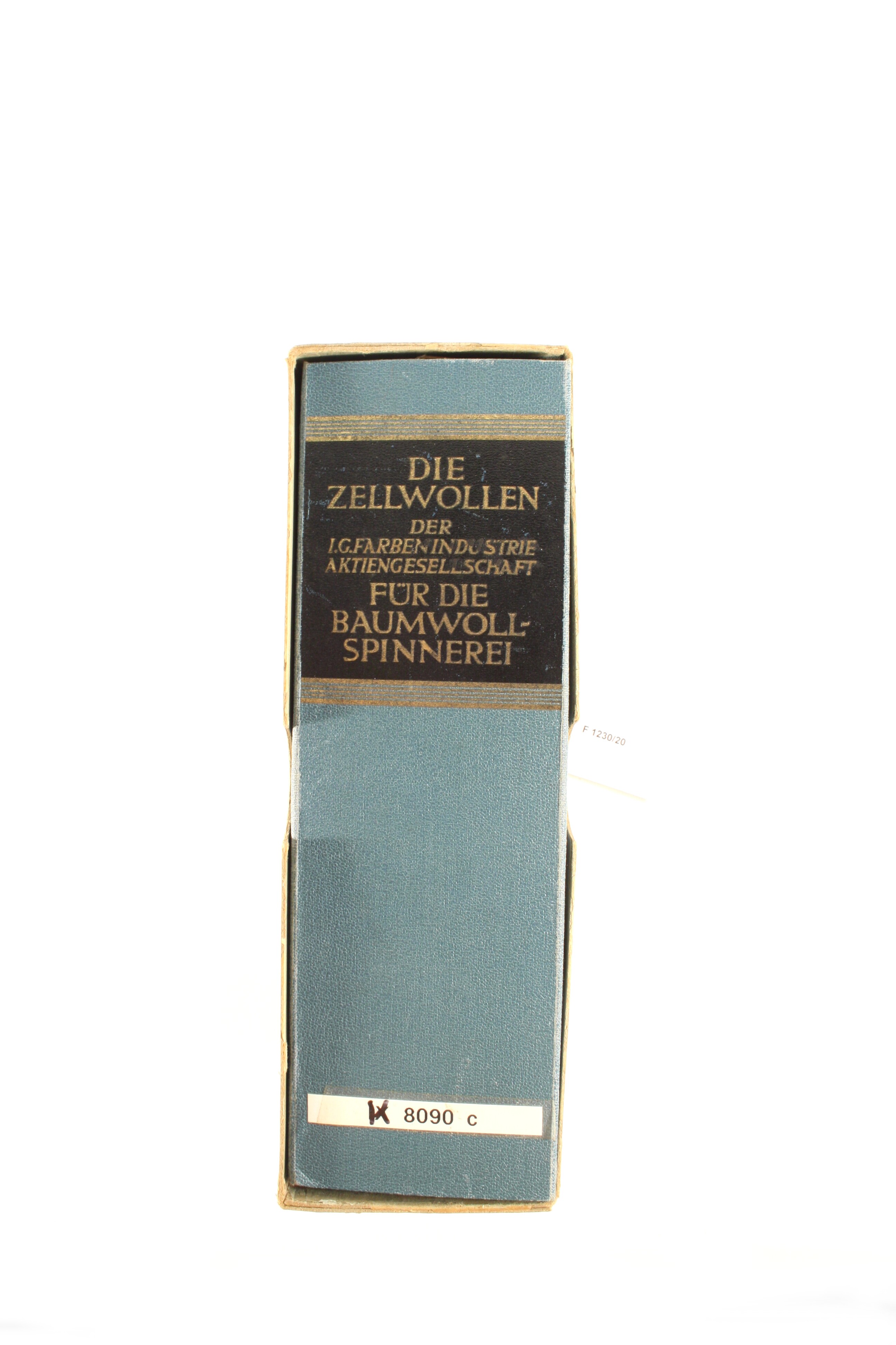 Mustermappe Zellwollen (Industrie- und Filmmuseum Wolfen CC BY-NC-SA)