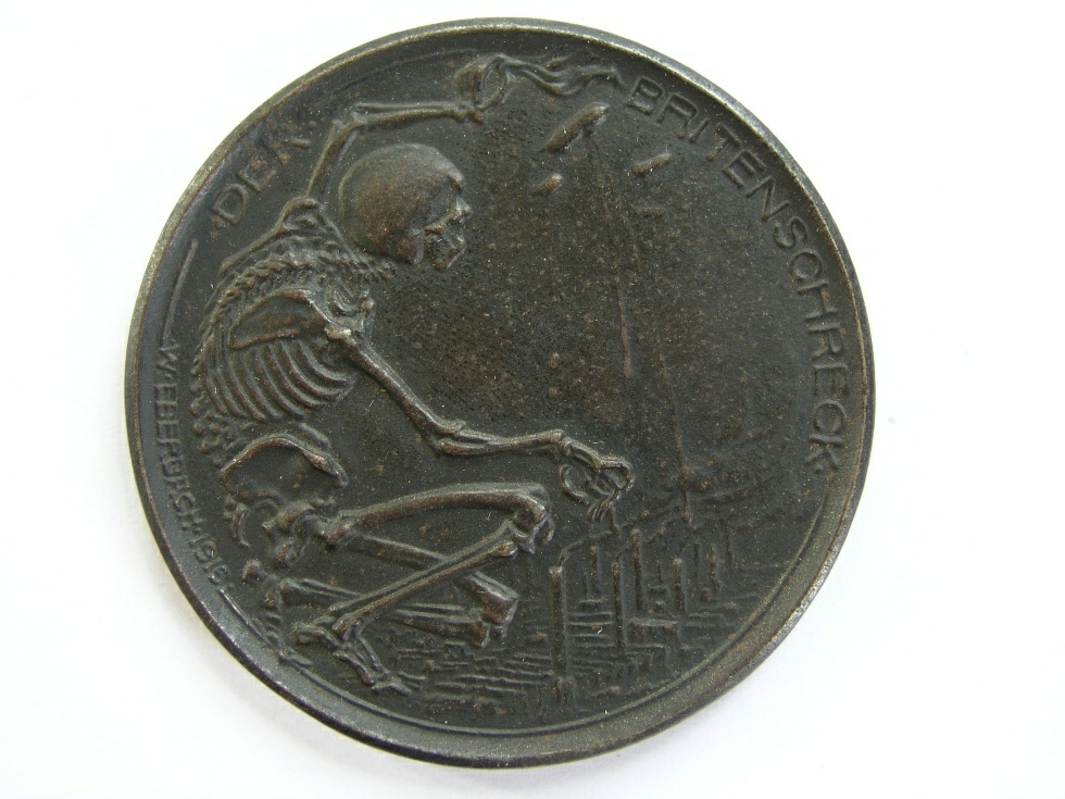 Medaille von Walther Eberbach, Vorderseite (Kulturstiftung Sachsen-Anhalt CC BY-NC-SA)
