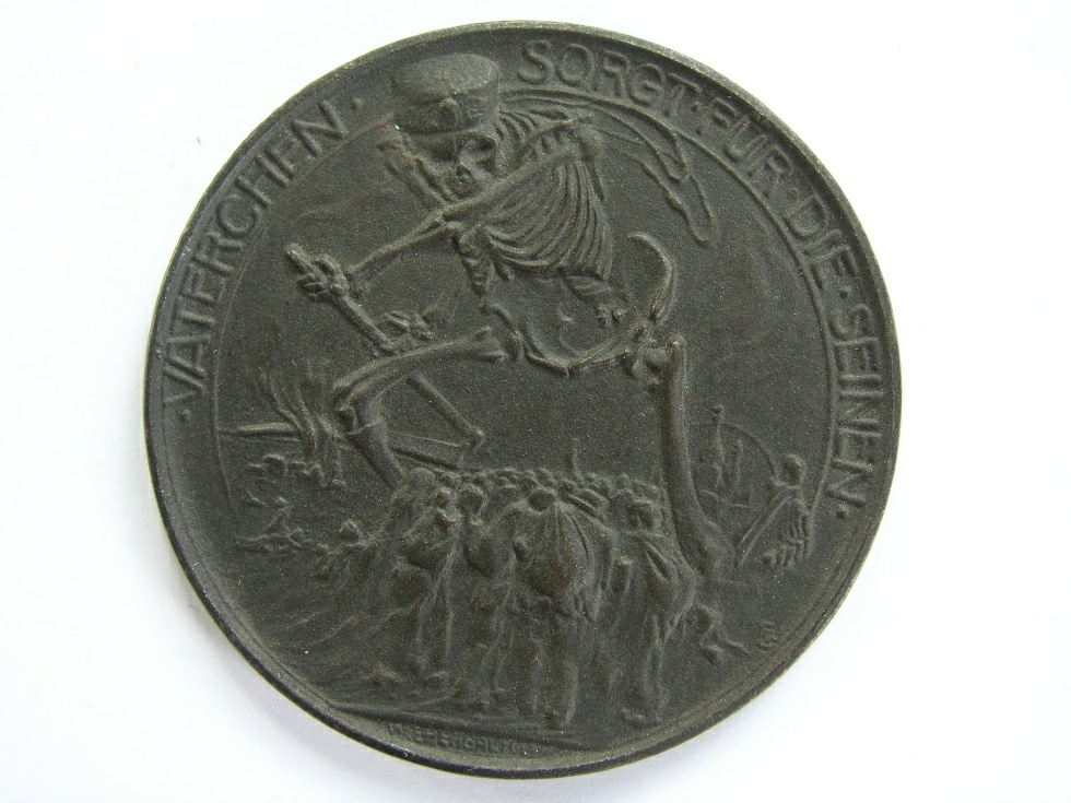 Medaille von Walther Eberbach, Vorderseite (Kulturstiftung Sachsen-Anhalt CC BY-NC-SA)