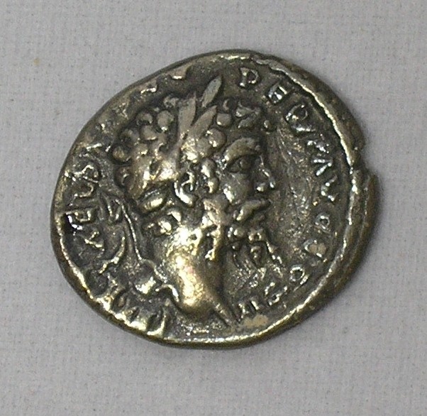 Römische Silbermünze Kaiser Gordianus III. (Kreismuseum Jerichower Land, Genthin CC BY-NC-SA)