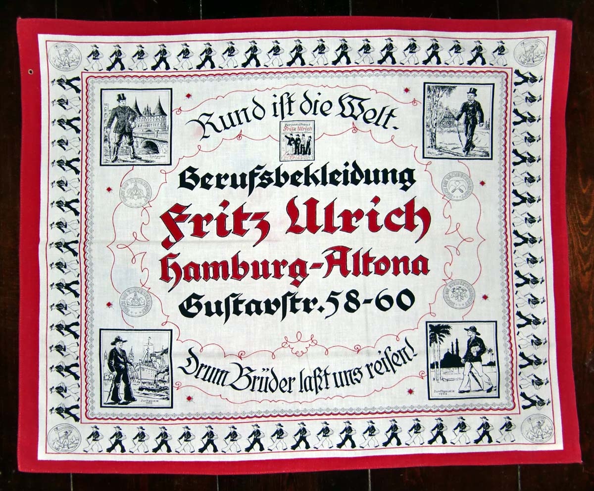 Charlottenburger des Berufskleidungshandels &quot;Fritz Ulrich&quot; Hamburg (Herbergsmuseum / Historische Gesellenherberge Blankenburg CC BY-NC-SA)