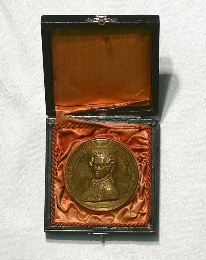 Medaille auf Friedrich II. (Museumsverband Sachsen-Anhalt CC BY-NC-SA)