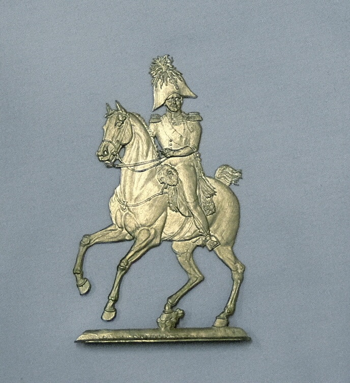 Zinnfigur: Zar Alexander I. (Museumsverband Sachsen-Anhalt CC BY-NC-SA)