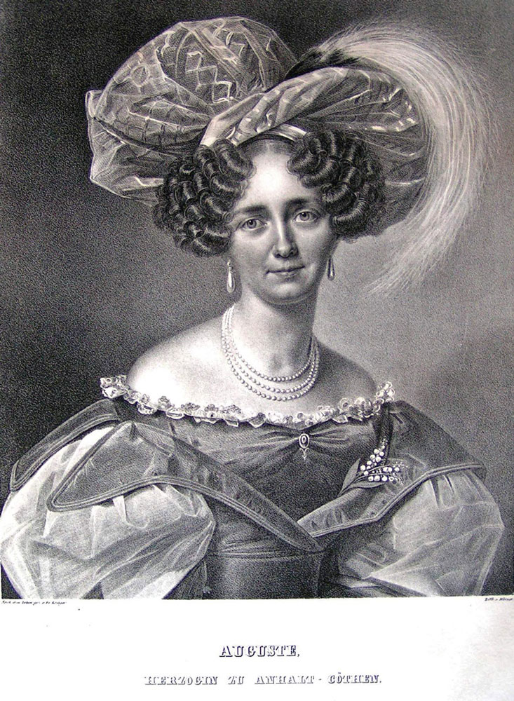Porträt Herzogin Auguste von Anhalt-Köthen (Köthen Kultur und Marketing GmbH CC BY-NC-SA)