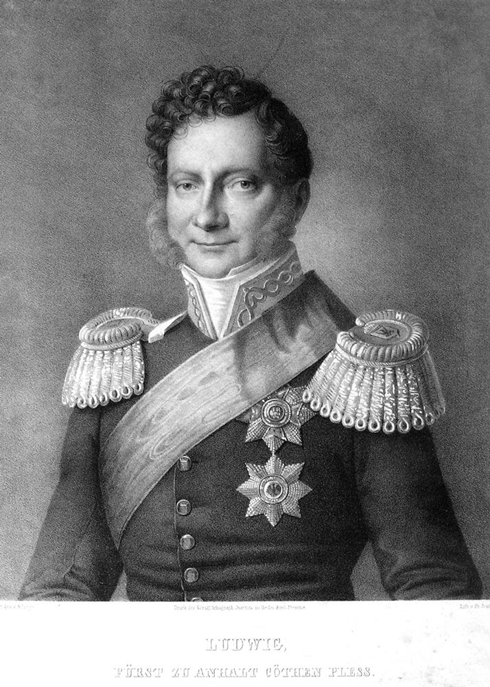 Porträt Fürst Ludwig von Anhalt-Köthen-Pless (Köthen Kultur und Marketing GmbH CC BY-NC-SA)