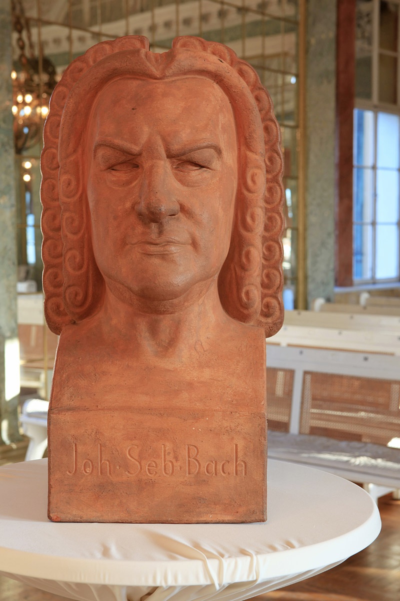 Porträtbüste Johann Sebastian Bach (Köthen Kultur und Marketing GmbH CC BY-NC-SA)