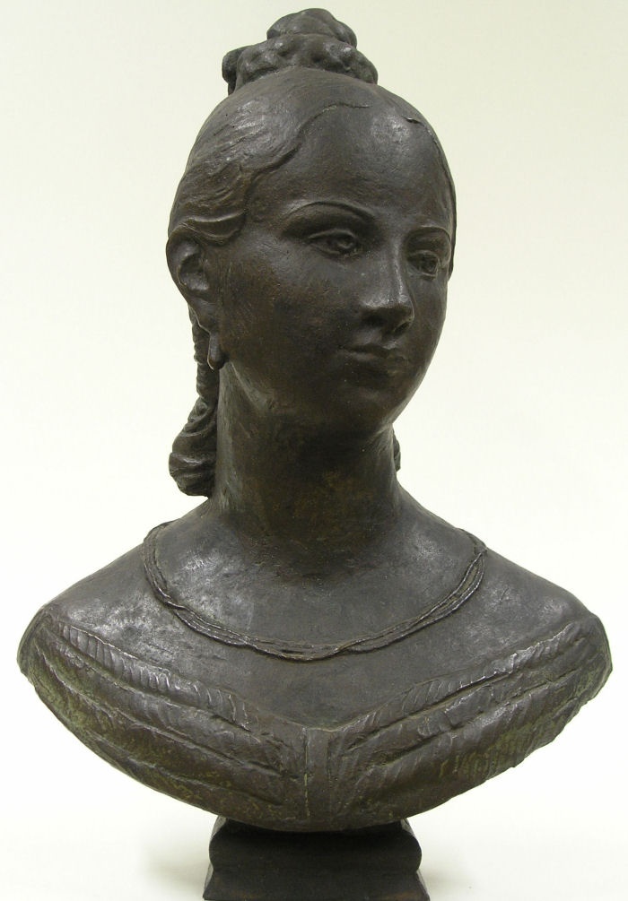 Porträtbüste Jenny Marx als junge Frau (Johann-Friedrich-Danneil-Museum Salzwedel CC BY-NC-SA)