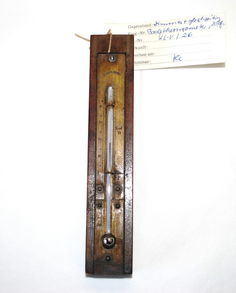 Zimmerthermometer (Kulturhistorisches Museum Schloss Merseburg CC BY-NC-SA)