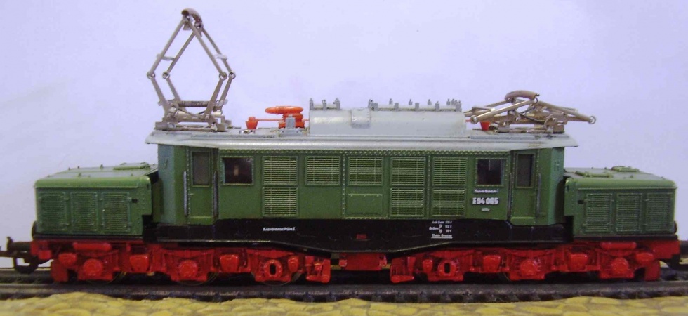 Modelleisenbahn Elektro - Lokomotive E 94 DR (Fahrzeugmuseum Staßfurt CC BY-NC-SA)