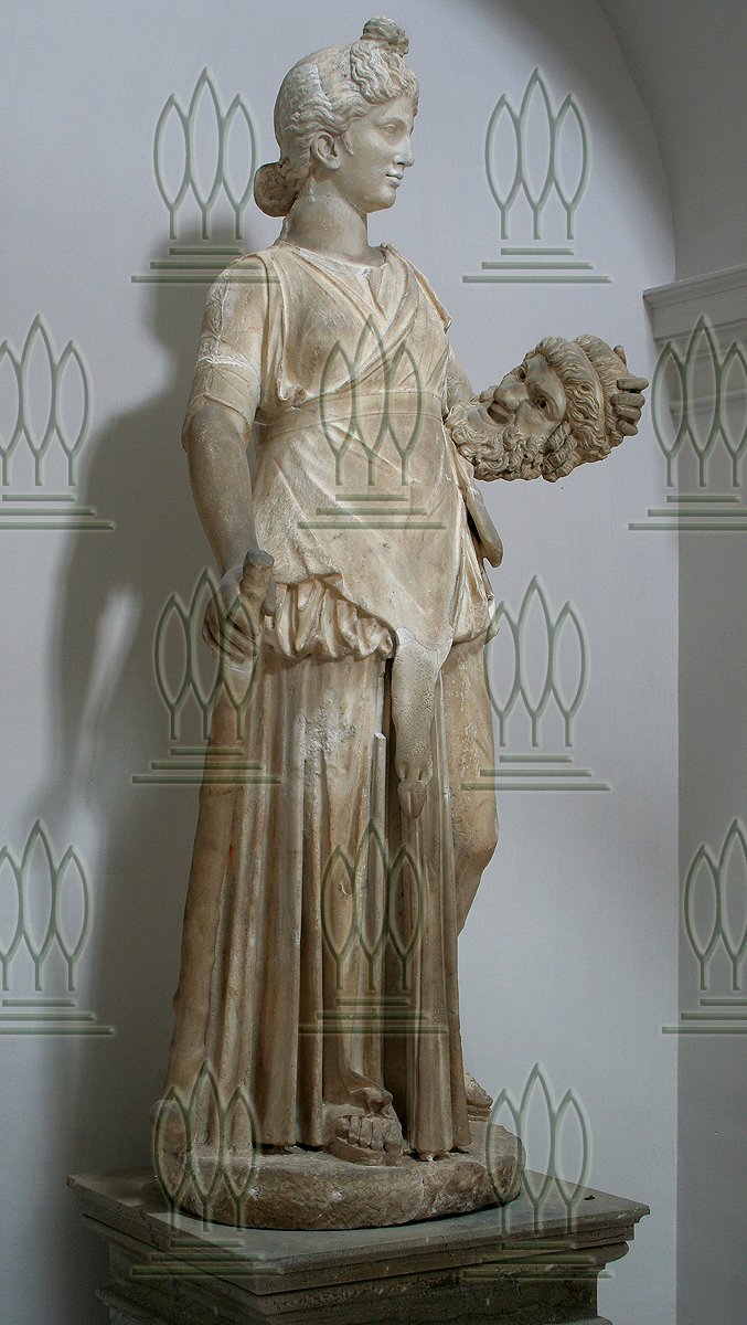 Statue der Thalia (Kulturstiftung Dessau-Wörlitz CC BY-NC-SA)