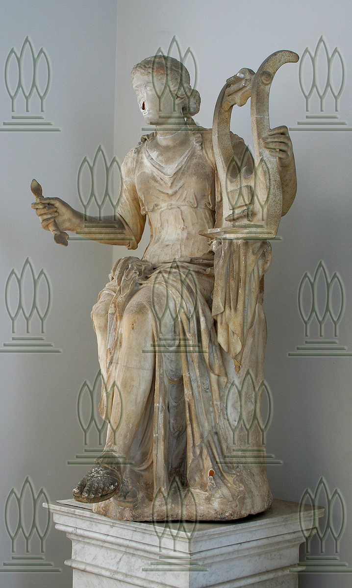 Statue der Erato (Kulturstiftung Dessau-Wörlitz CC BY-NC-SA)