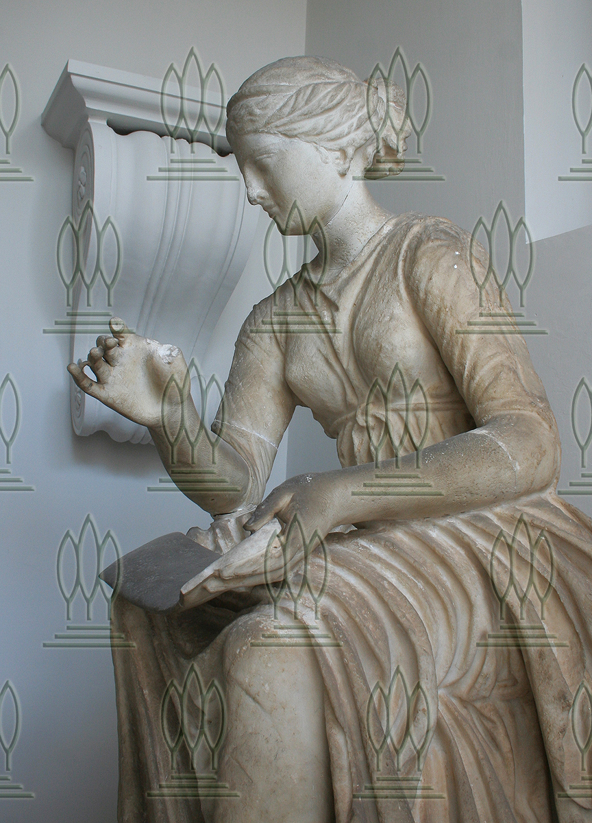 Statue der Klio (Kulturstiftung Dessau-Wörlitz CC BY-NC-SA)