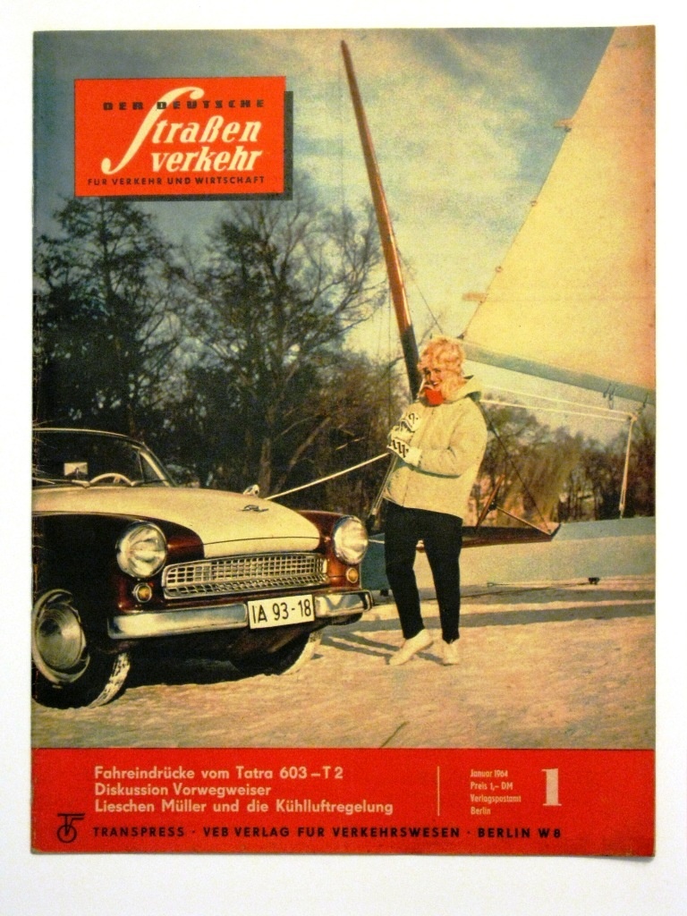 Der Deutsche Straßenverkehr Heft 1 des Jahres 1964 (Fahrzeugmuseum Staßfurt CC BY-NC-SA)