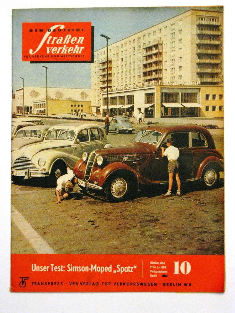 Der Deutsche Straßenverkehr Heft 10 des Jahres 1964 (Fahrzeugmuseum Staßfurt CC BY-NC-SA)