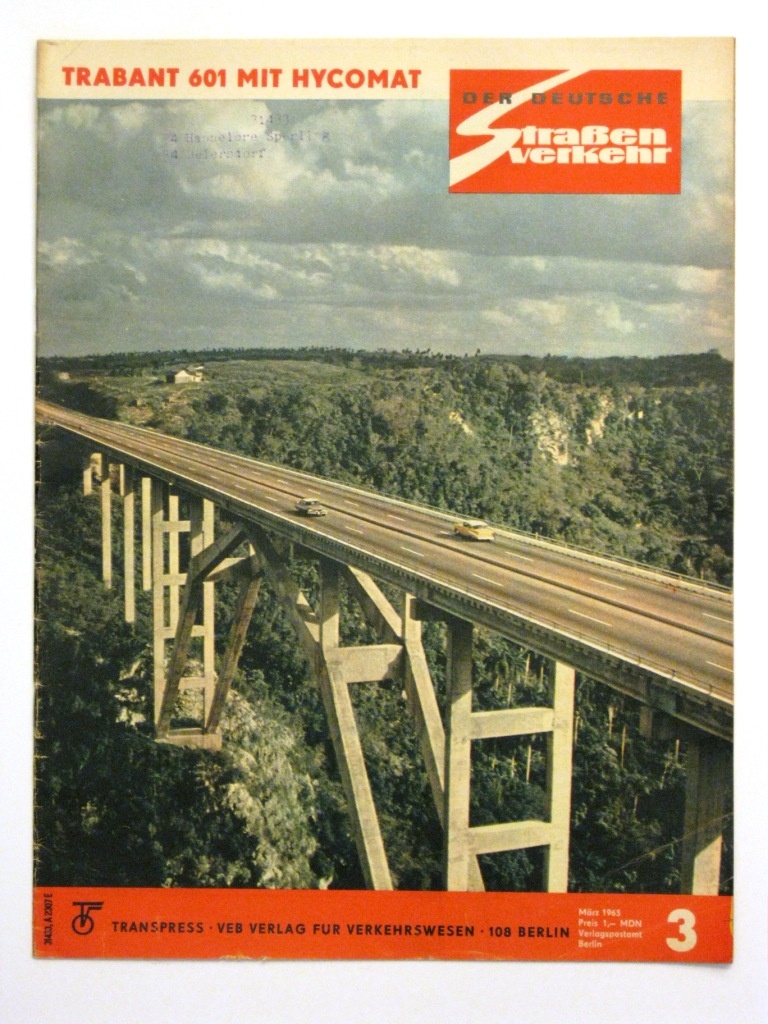 Der Deutsche Straßenverkehr Heft 3 des Jahres 1965 (Fahrzeugmuseum Staßfurt CC BY-NC-SA)