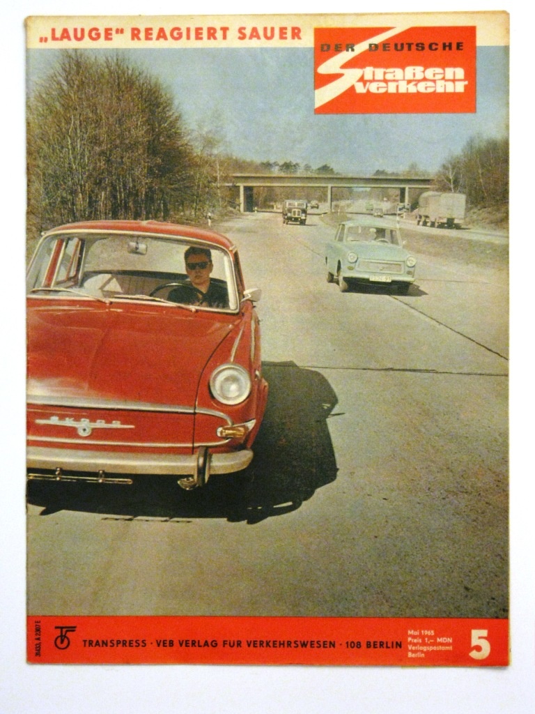 Der Deutsche Straßenverkehr Heft 5 des Jahres 1965 (Fahrzeugmuseum Staßfurt CC BY-NC-SA)
