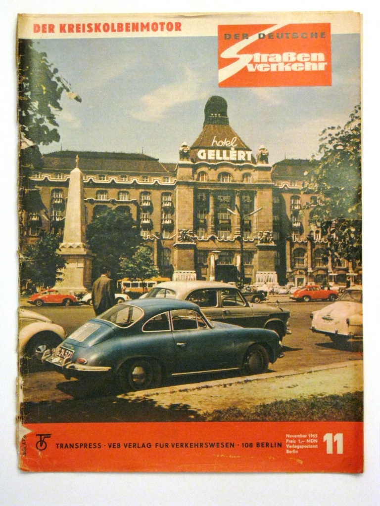 Der Deutsche Straßenverkehr Heft 11 des Jahres 1965 (Fahrzeugmuseum Staßfurt CC BY-NC-SA)