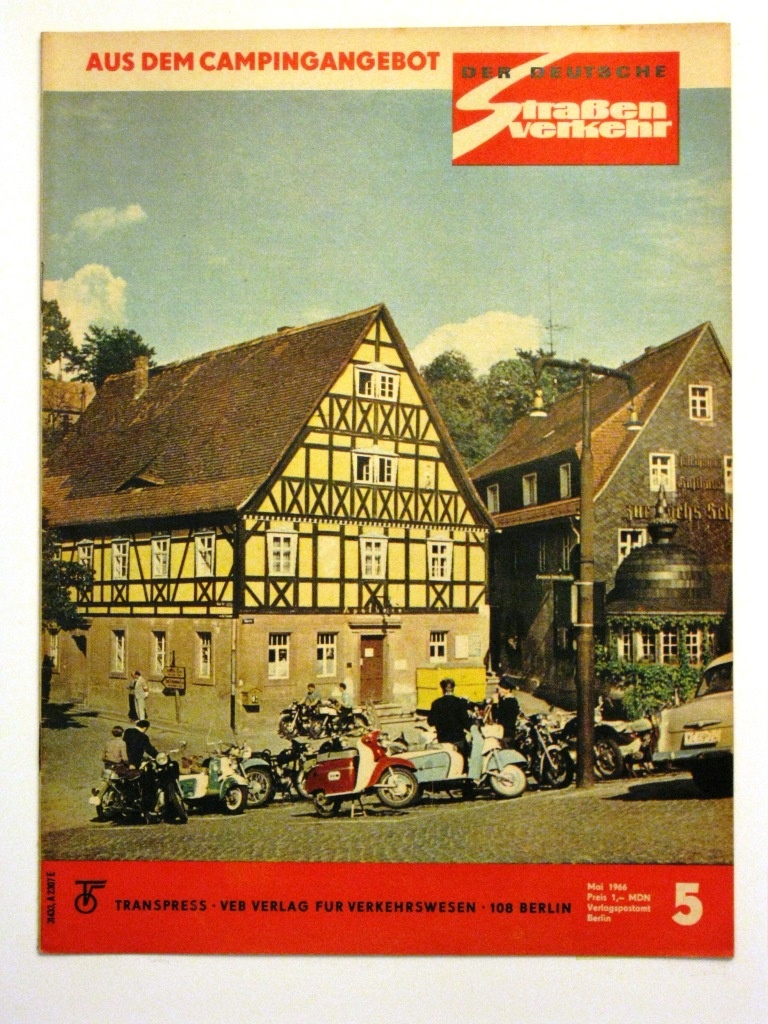 Der Deutsche Straßenverkehr Heft 5 des Jahres 1966 (Fahrzeugmuseum Staßfurt CC BY-NC-SA)