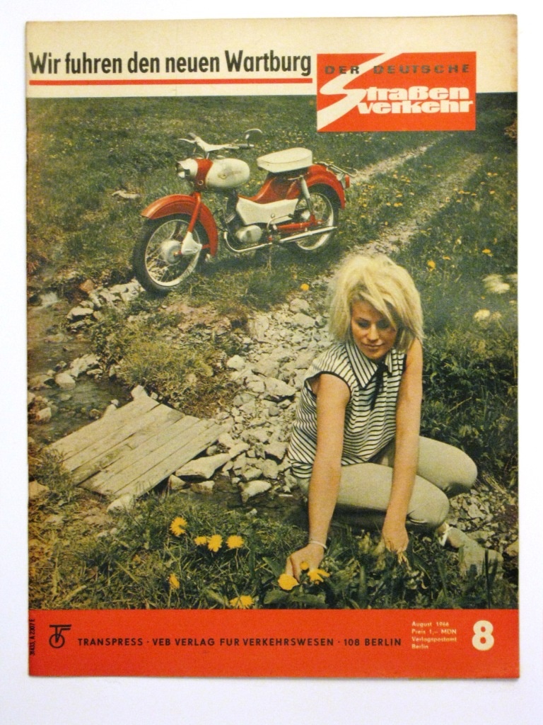 Der Deutsche Straßenverkehr Heft 8 des Jahres 1966 (Fahrzeugmuseum Staßfurt CC BY-NC-SA)