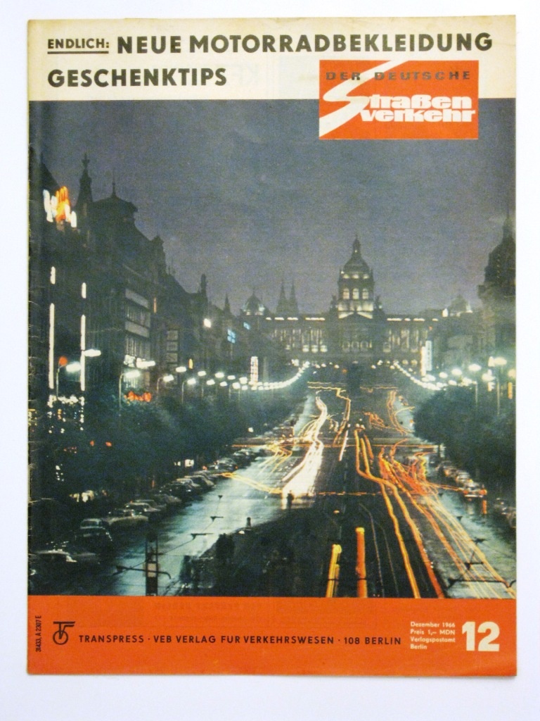 Der Deutsche Straßenverkehr Heft 12 des Jahres 1966 (Fahrzeugmuseum Staßfurt CC BY-NC-SA)