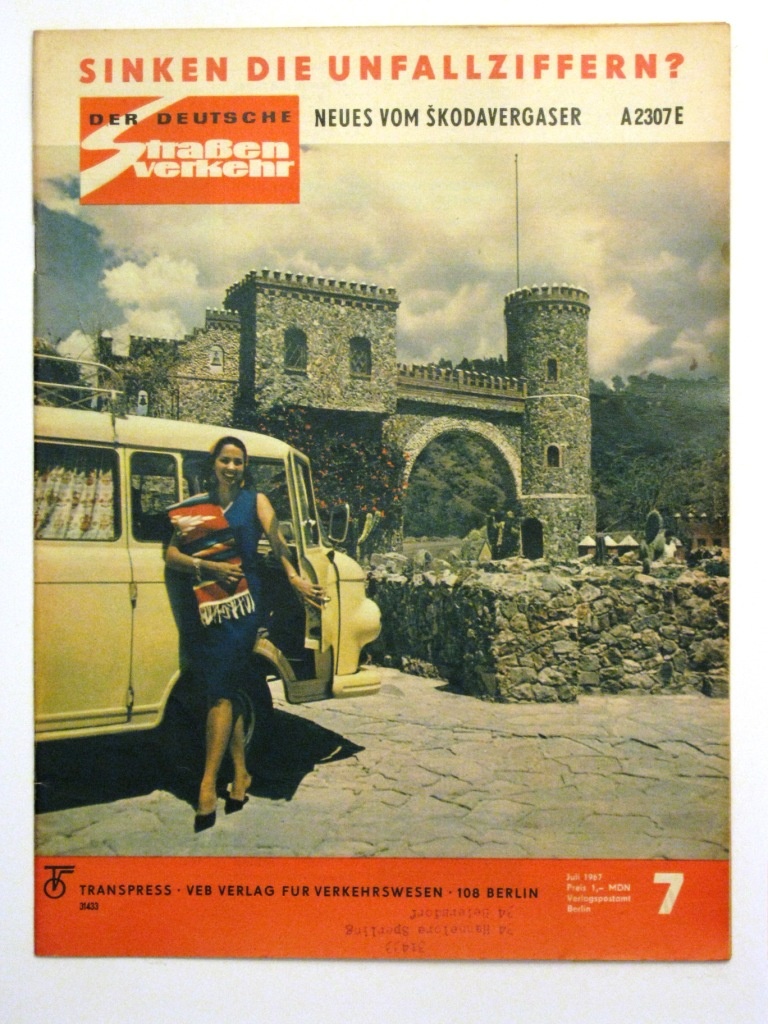 Der Deutsche Straßenverkehr Heft 7 des Jahres 1967 (Fahrzeugmuseum Staßfurt CC BY-NC-SA)