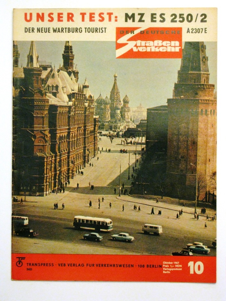 Der Deutsche Straßenverkehr Heft 10 des Jahres 1967 (Fahrzeugmuseum Staßfurt CC BY-NC-SA)