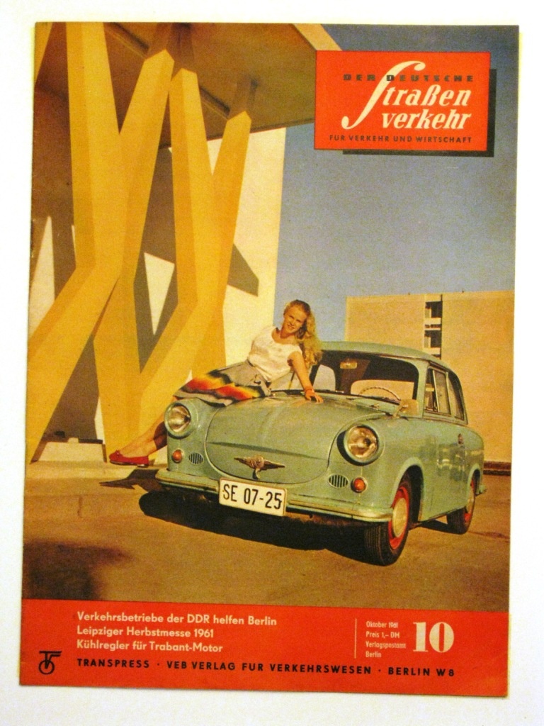 Der Deutsche Straßenverkehr Heft 10 des Jahres 1961 (Fahrzeugmuseum Staßfurt CC BY-NC-SA)