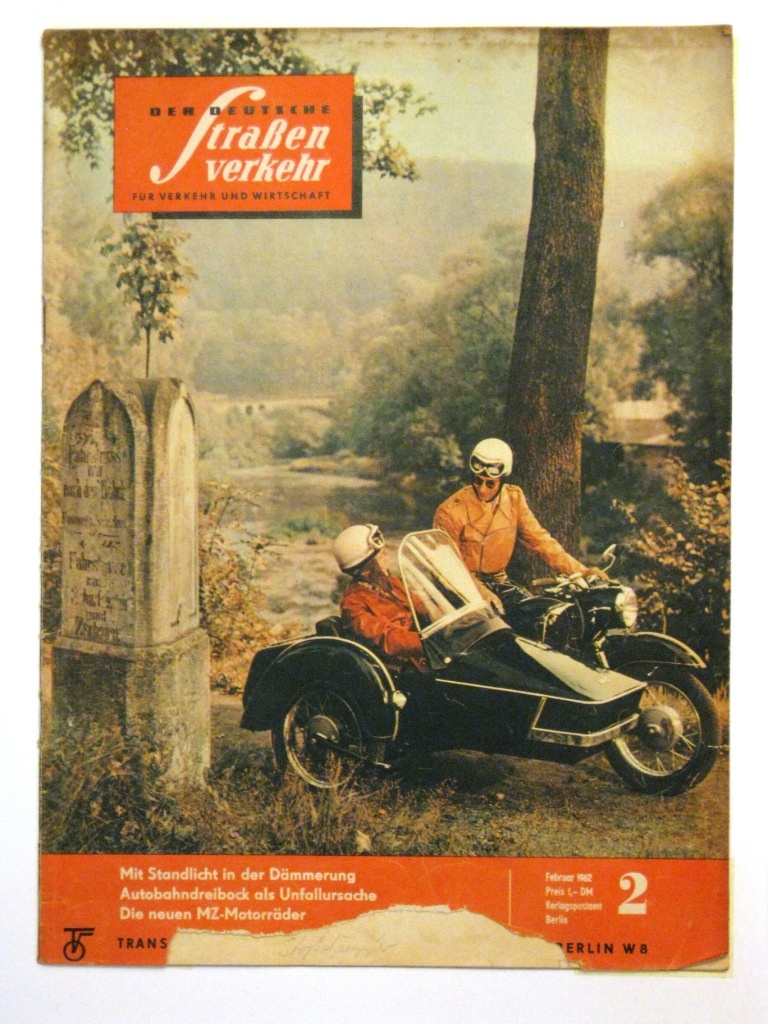 Der Deutsche Straßenverkehr Heft 2 des Jahres 1962 (Fahrzeugmuseum Staßfurt CC BY-NC-SA)