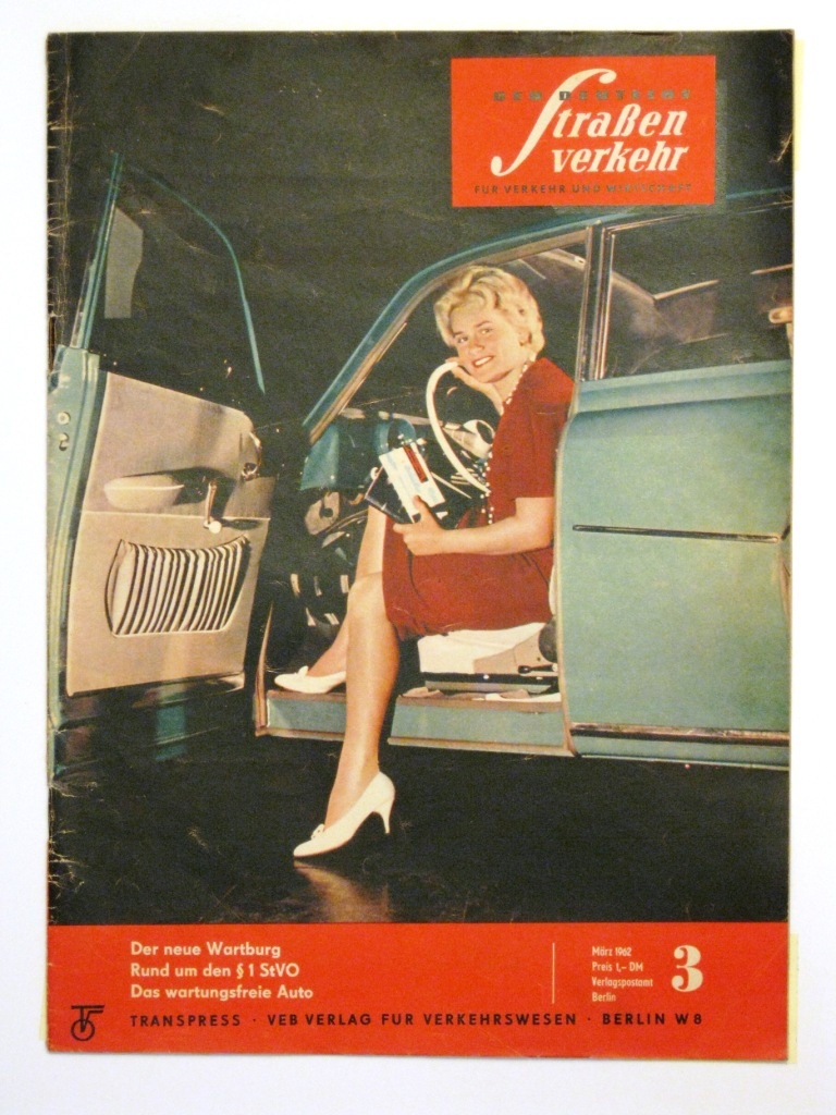 Der Deutsche Straßenverkehr Heft 3 des Jahres 1962 (Fahrzeugmuseum Staßfurt CC BY-NC-SA)