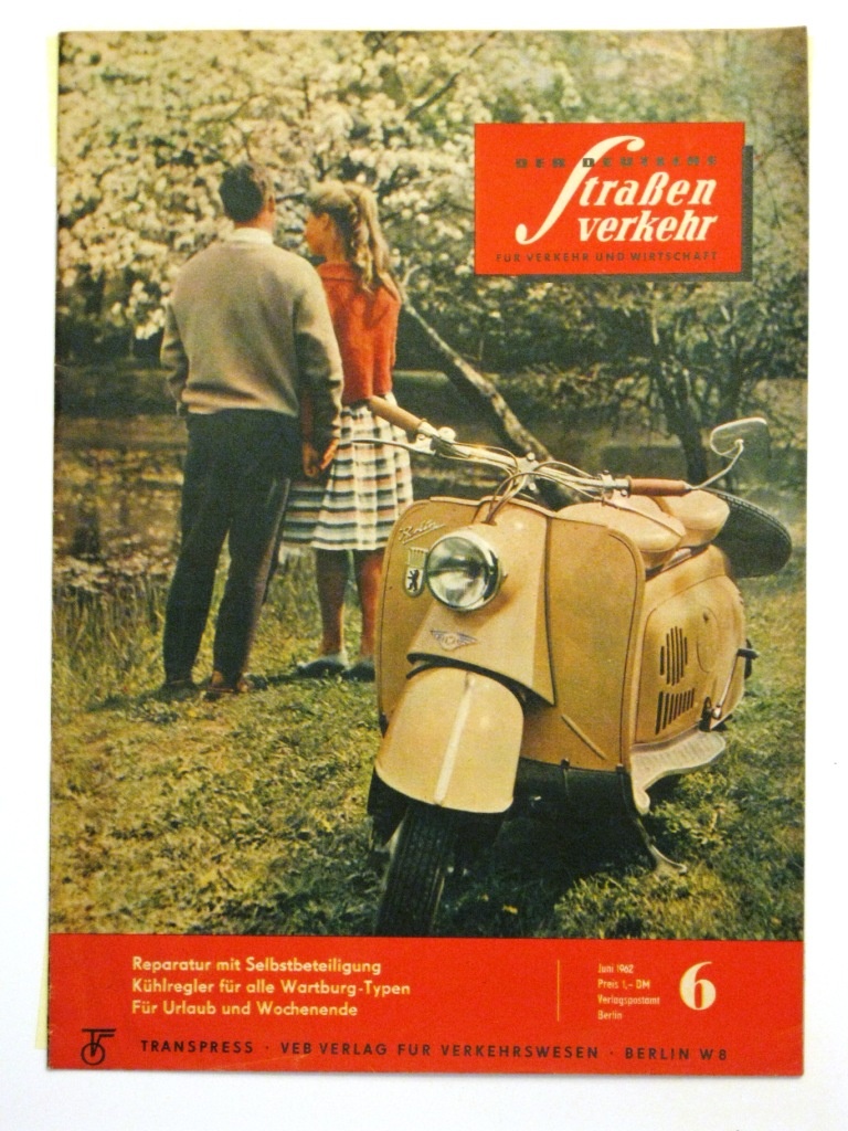 Der Deutsche Straßenverkehr Heft 6 des Jahres 1962 (Fahrzeugmuseum Staßfurt CC BY-NC-SA)