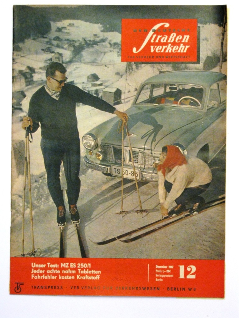 Der Deutsche Straßenverkehr Heft 12 des Jahres 1962 (Fahrzeugmuseum Staßfurt CC BY-NC-SA)