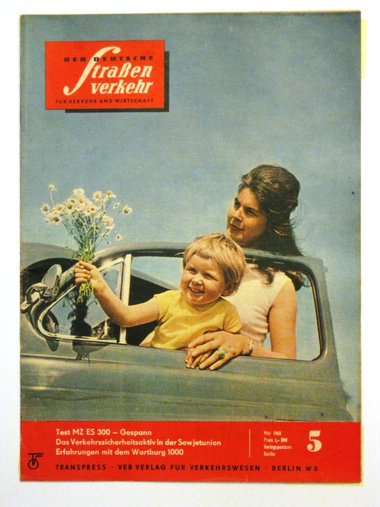 Der Deutsche Straßenverkehr Heft 5 des Jahres 1963 (Fahrzeugmuseum Staßfurt CC BY-NC-SA)