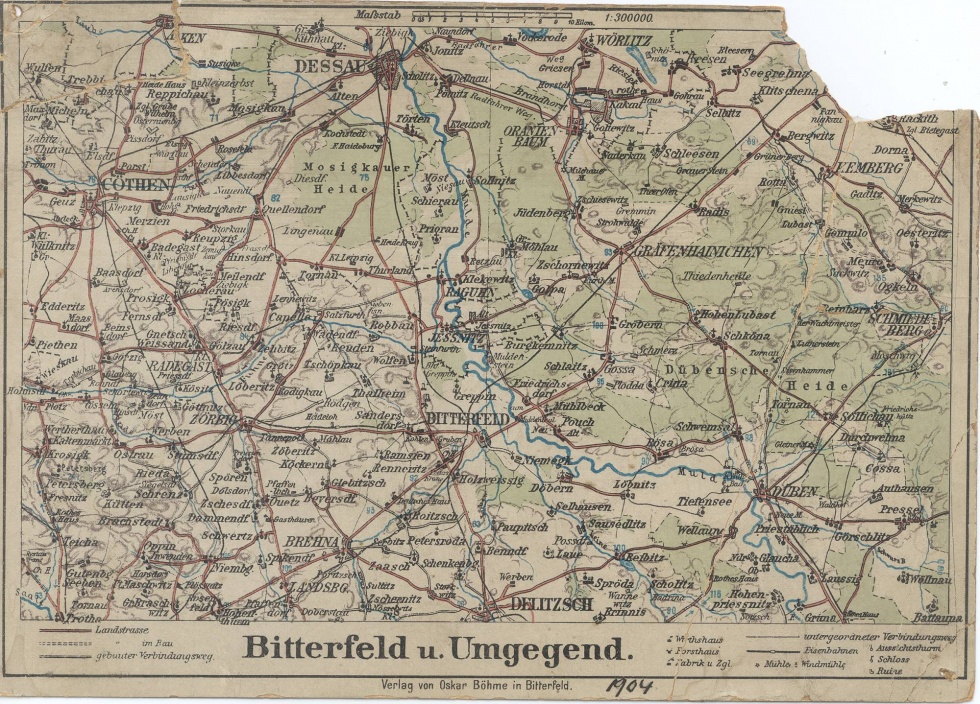 Bitterfeld und Umgegend (Kreismuseum Bitterfeld CC BY-NC-SA)