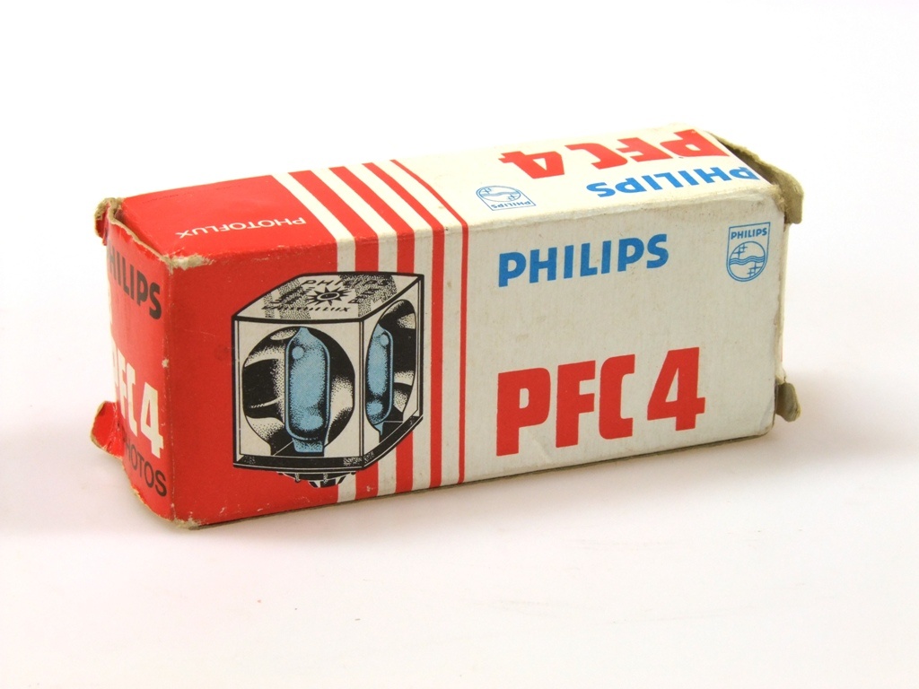 Blitzwürfel Philips PFC 4 (Industrie- und Filmmuseum Wolfen CC BY-NC-SA)