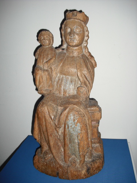 Thronende Maria mit Kind (Altmärkisches Museum Stendal CC BY-NC-SA)