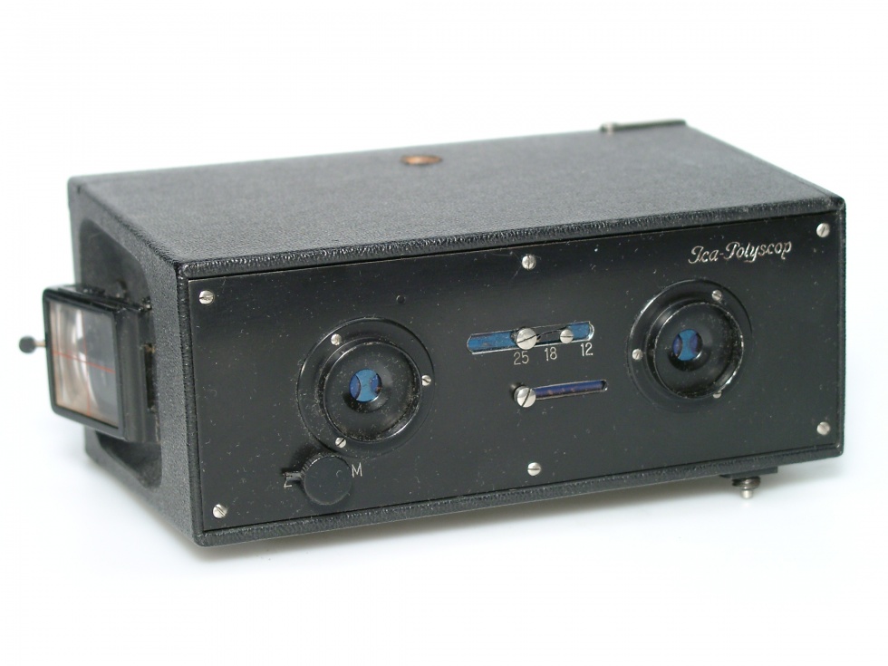Plattenkamera &quot;ICA Polyscop 603&quot; (Industrie- und Filmmuseum Wolfen CC BY-NC-SA)