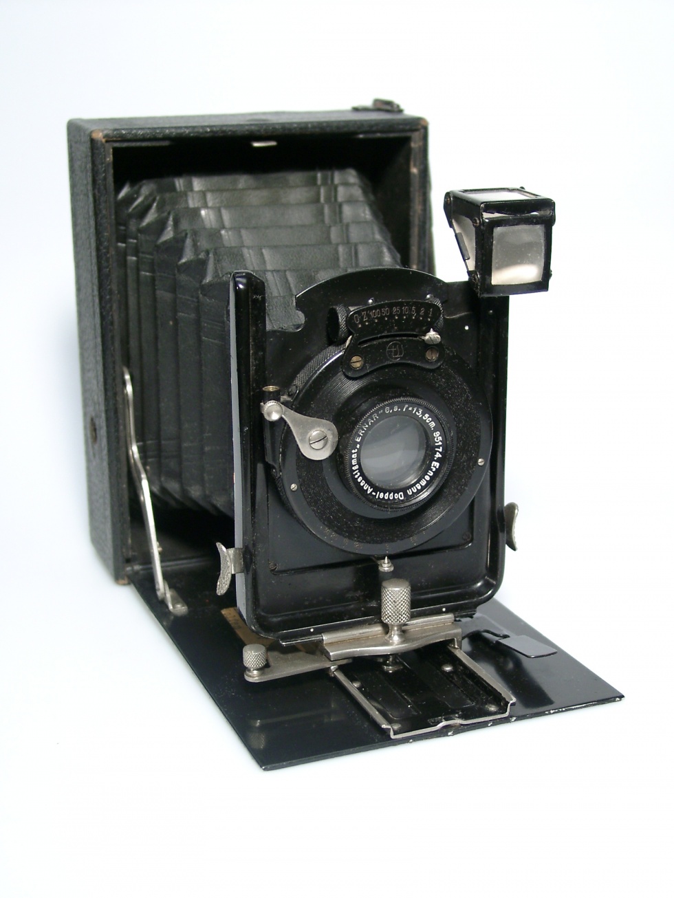 Plattenkamera  &quot;HEAG I  9x12&quot; (Industrie- und Filmmuseum Wolfen CC BY-NC-SA)